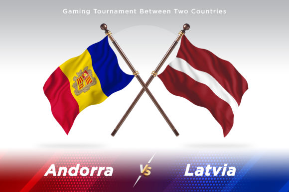 Andorra Versus Latvia Two Flags: A Display Font with Bold Duality