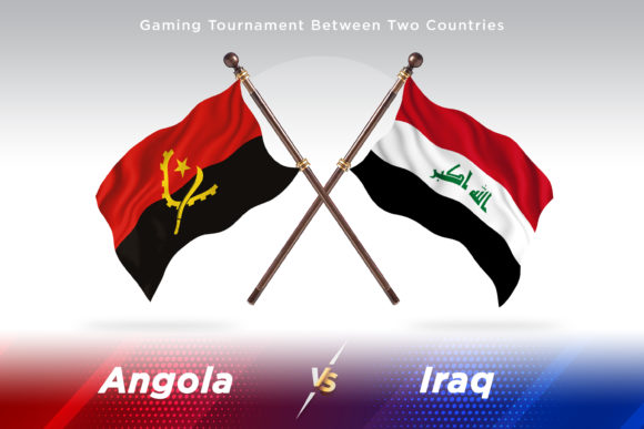 Angola Versus Iraq Two Flags: A Display Font with Grit and Presence