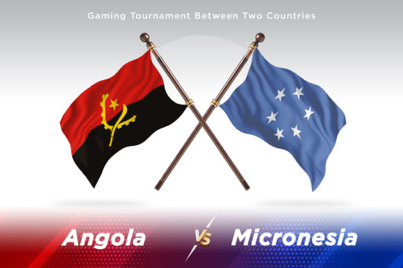 Angola Versus Micronesia: Two Flags Compared