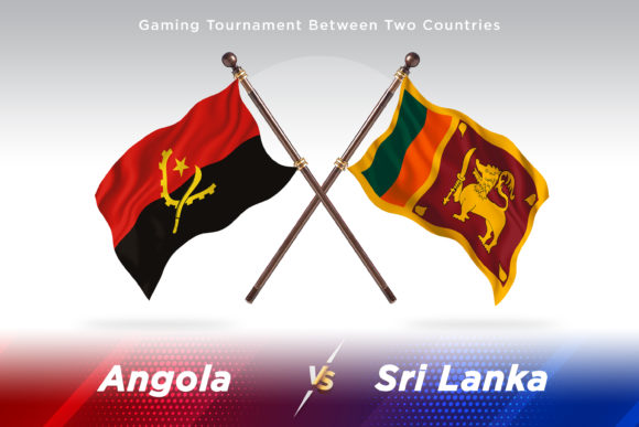 Angola vs Sri Lanka: Two Flags Compared