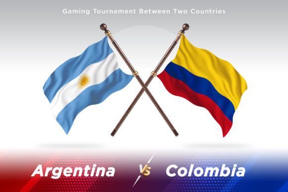 Argentina Versus Colombia Two Flags: A Display Font with Dual Identity