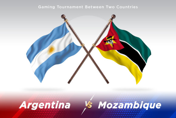 Argentina Versus Mozambique Two Flags: A Font With Duality