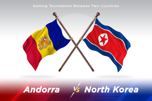 Two Flags, Two Worlds: Understanding Andorra Versus North Korea Two Flags